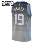 Maillot NBA Utah Jazz Ace Bailey Nike 2025-26 City Edition Gris Swingman - Enfant